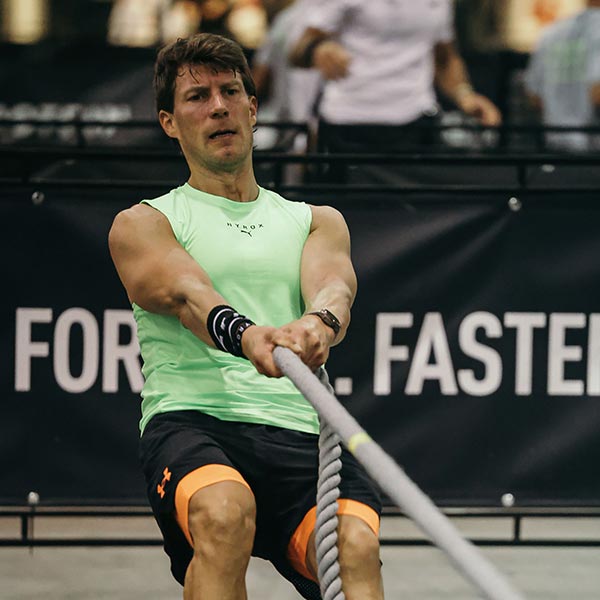 hyrox kilpailu sled pull