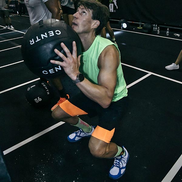 hyrox kilpailu wall ball